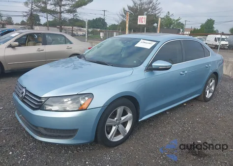 2012 Volkswagen Passat 2.5L Se from USA, damaged, VIN 1VWBP7A32CC026590